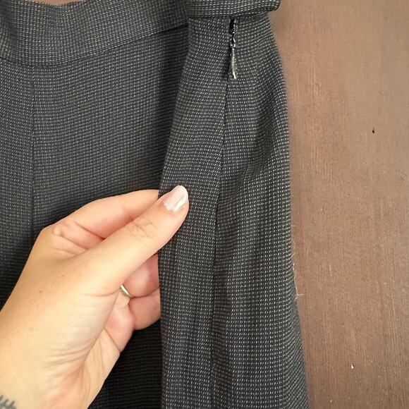 MAXMARA | Lightweight Wool Blend Wide Leg Ankle Length Trousers | Size 10 - Picture 5 of 6